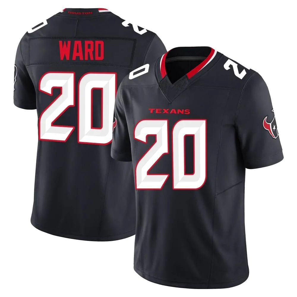 Men's Houston Texans Jimmie Ward Nike Alternate Vapor F.U.S.E. Limited Navy Jersey Men's Houston Texans Jimmie Ward Nike Alternate Vapor F.U.S.E. Limited Navy Jersey