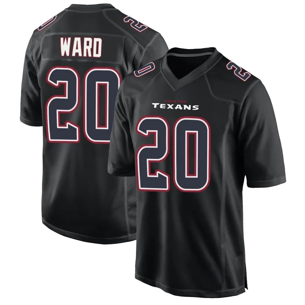 Men's Houston Texans Jimmie Ward Nike Fashion Game Black Jersey Men's Houston Texans Jimmie Ward Nike Fashion Game Black Jersey