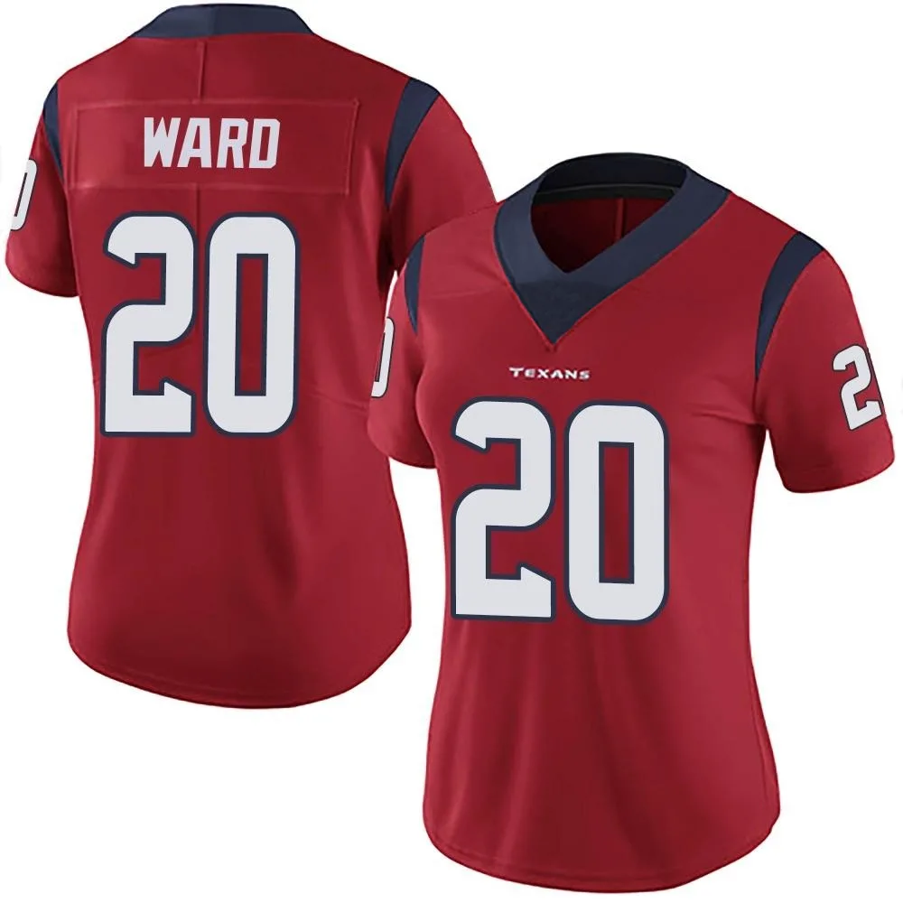 Women's Houston Texans Jimmie Ward Nike Alternate Vapor Untouchable Limited Red Jersey Women's Houston Texans Jimmie Ward Nike Alternate Vapor Untouchable Limited Red Jersey