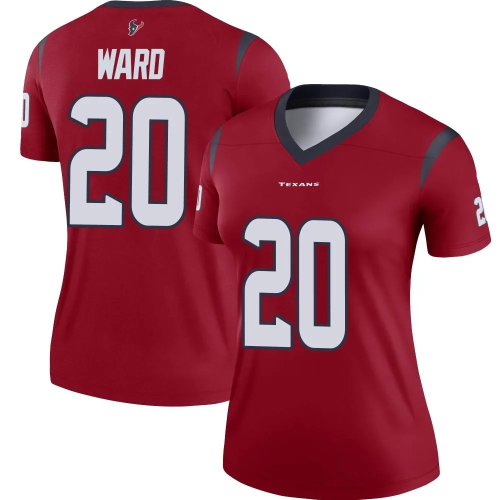 Women's Houston Texans Jimmie Ward Nike Legend Red Jersey Women's Houston Texans Jimmie Ward Nike Legend Red Jersey