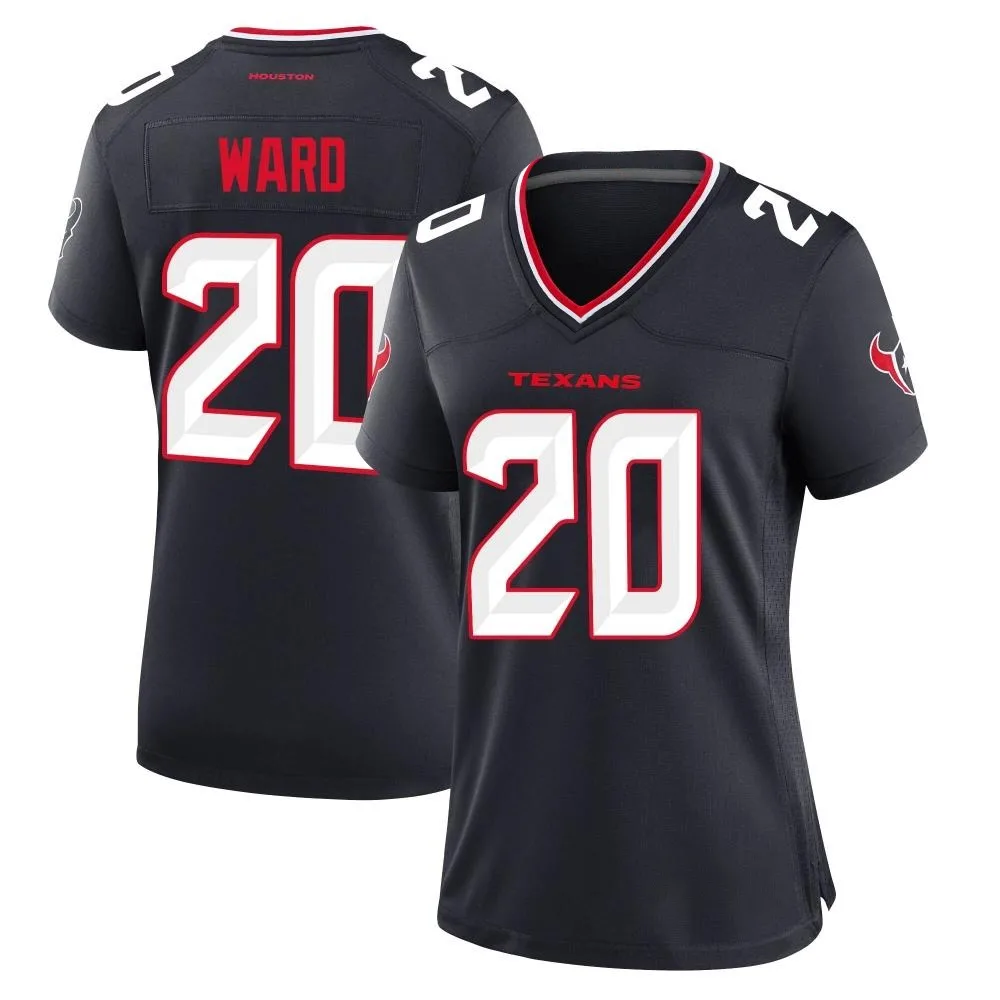 Women's Houston Texans Jimmie Ward Nike Team Game Navy Jersey Women's Houston Texans Jimmie Ward Nike Team Game Navy Jersey