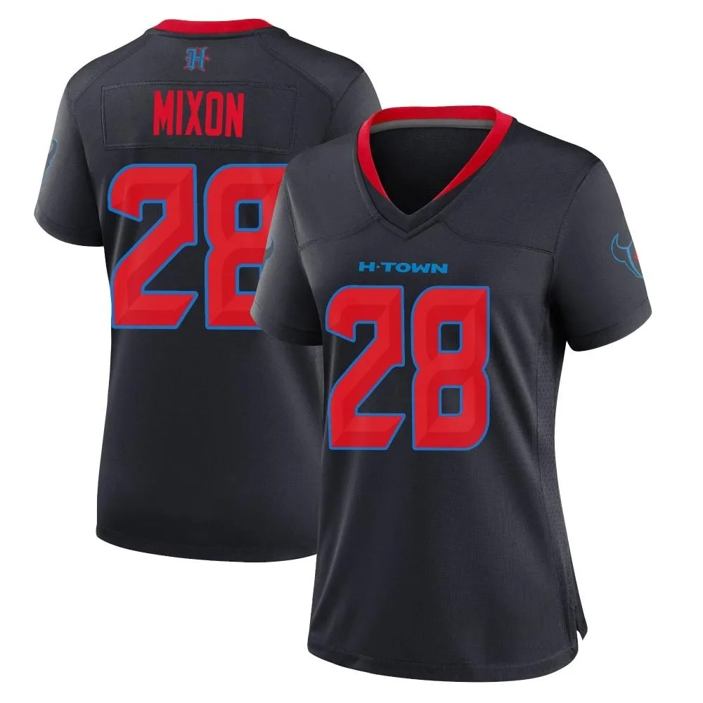 Women's Houston Texans Joe Mixon Nike 2nd Alternate Game Navy Jersey Women's Houston Texans Joe Mixon Nike 2nd Alternate Game Navy Jersey