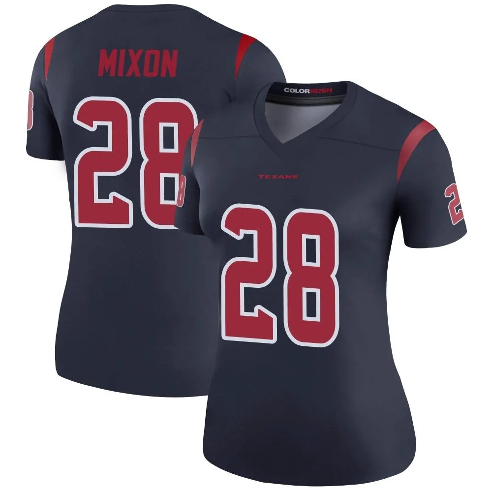 Women's Houston Texans Joe Mixon Nike Color Rush Legend Navy Jersey Women's Houston Texans Joe Mixon Nike Color Rush Legend Navy Jersey