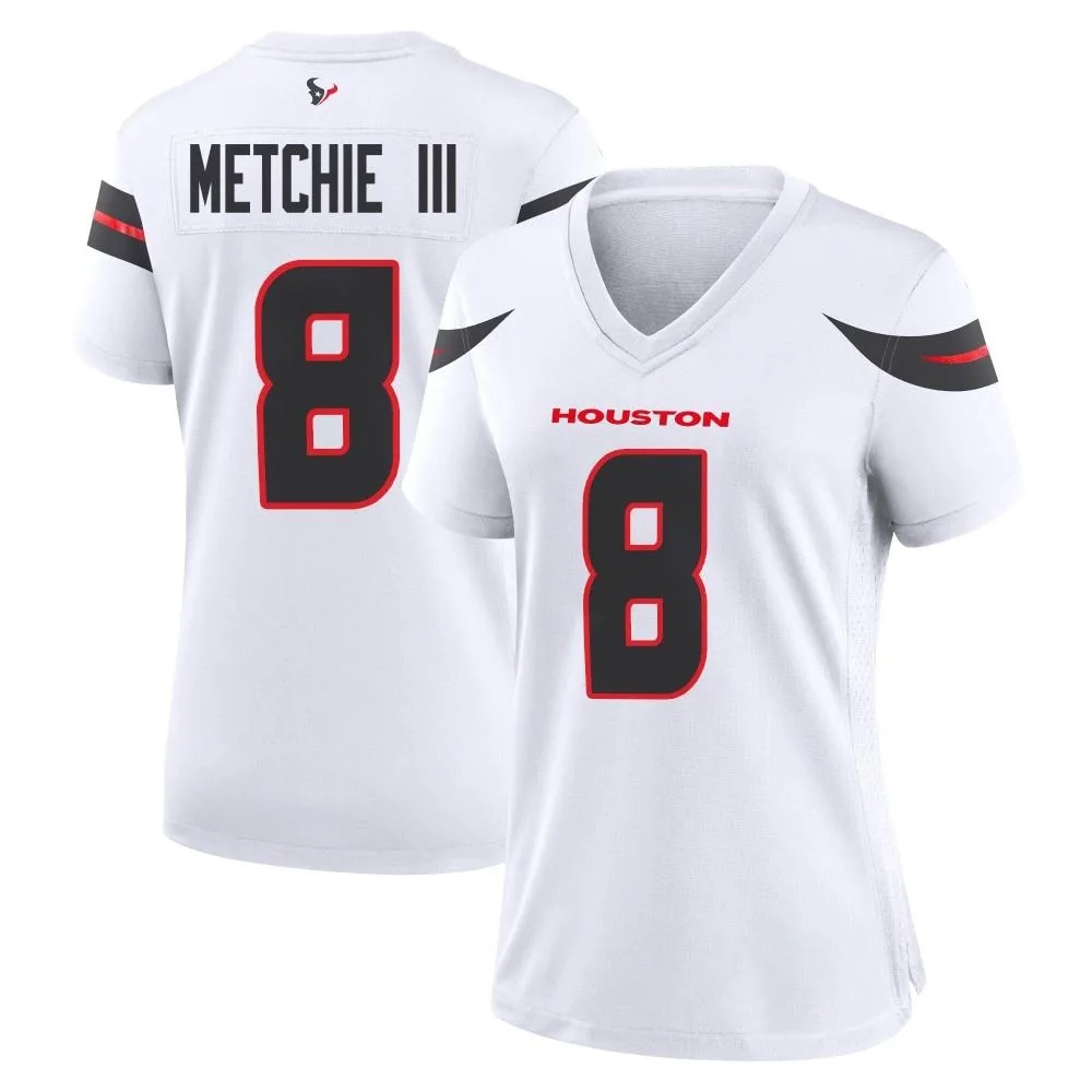 Women's Houston Texans John Metchie Iii Nike Game White Jersey Women's Houston Texans John Metchie Iii Nike Game White Jersey