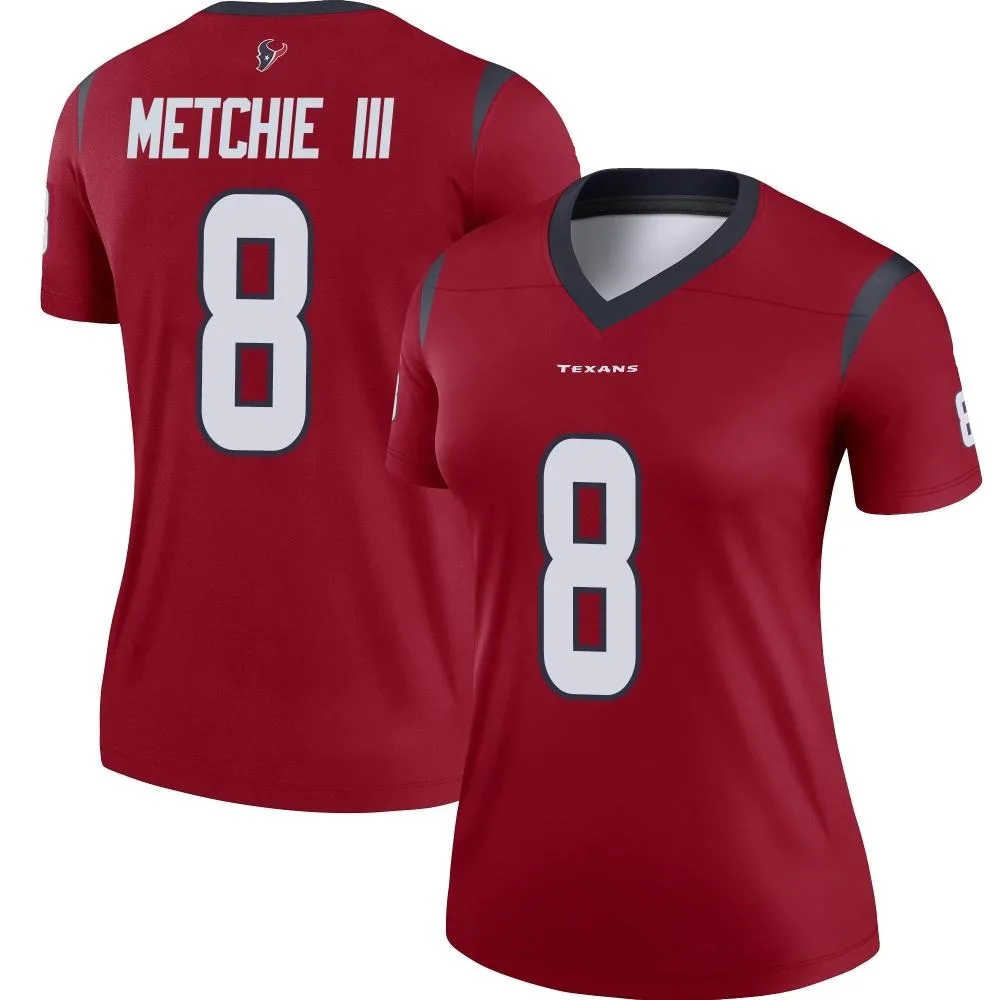 Women's Houston Texans John Metchie Iii Nike Legend Red Jersey Women's Houston Texans John Metchie Iii Nike Legend Red Jersey