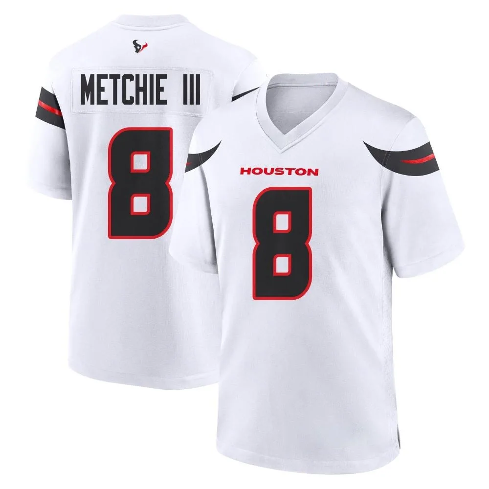 Youth Houston Texans John Metchie Iii Nike Game White Jersey Youth Houston Texans John Metchie Iii Nike Game White Jersey