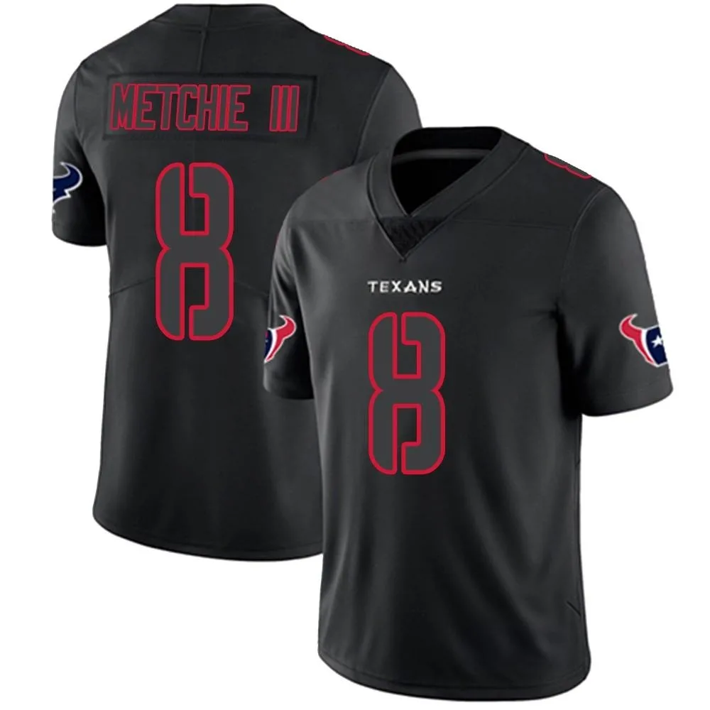 Youth Houston Texans John Metchie Iii Nike Limited Black Impact Jersey Youth Houston Texans John Metchie Iii Nike Limited Black Impact Jersey