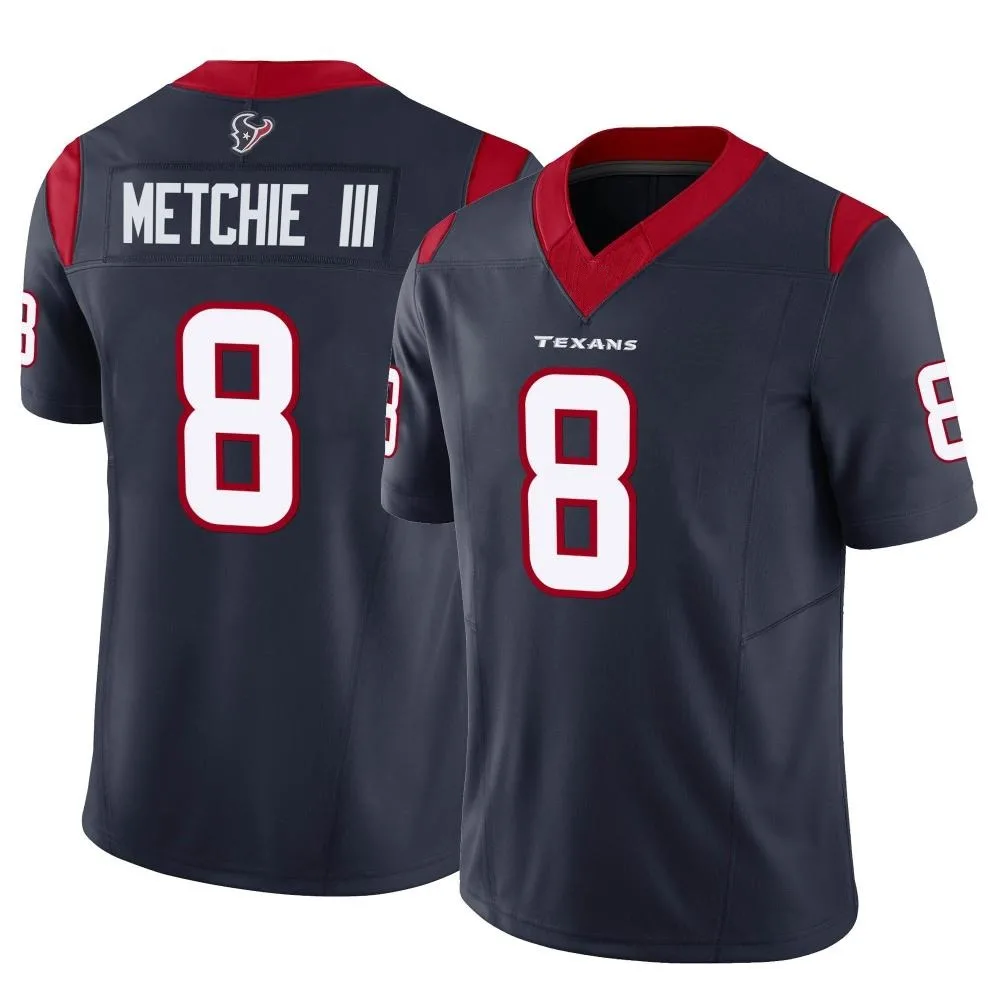 Youth Houston Texans John Metchie Iii Nike Vapor F.U.S.E. Limited Navy Jersey Youth Houston Texans John Metchie Iii Nike Vapor F.U.S.E. Limited Navy Jersey