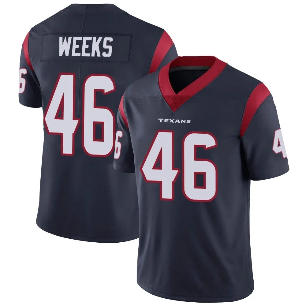 Youth Houston Texans Jon Weeks Nike Team Color Vapor Untouchable Limited Navy Blue Jersey Youth Houston Texans Jon Weeks Nike Team Color Vapor Untouchable Limited Navy Blue Jersey