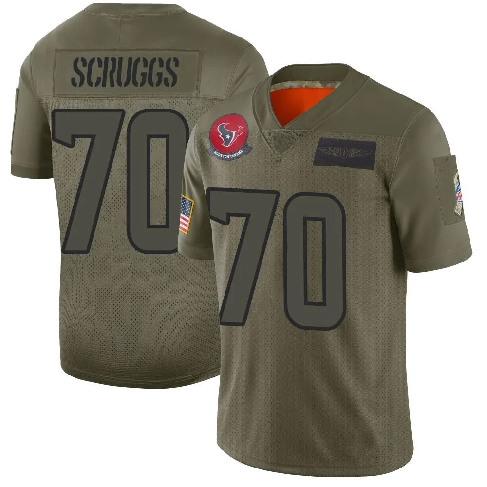 Men's Houston Texans Juice Scruggs Nike 2019 Salute to Service Limited Camo Jersey Men's Houston Texans Juice Scruggs Nike 2019 Salute to Service Limited Camo Jersey