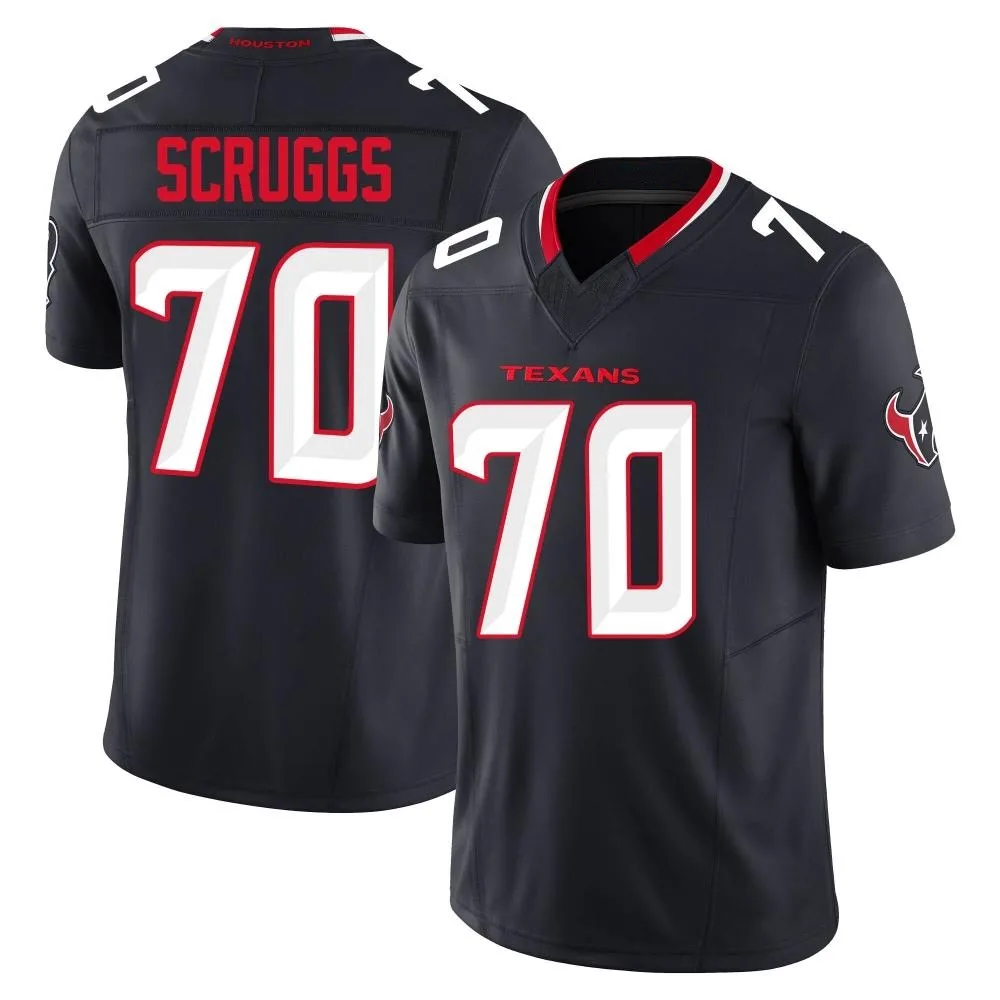 Men's Houston Texans Juice Scruggs Nike Alternate Vapor F.U.S.E. Limited Navy Jersey Men's Houston Texans Juice Scruggs Nike Alternate Vapor F.U.S.E. Limited Navy Jersey
