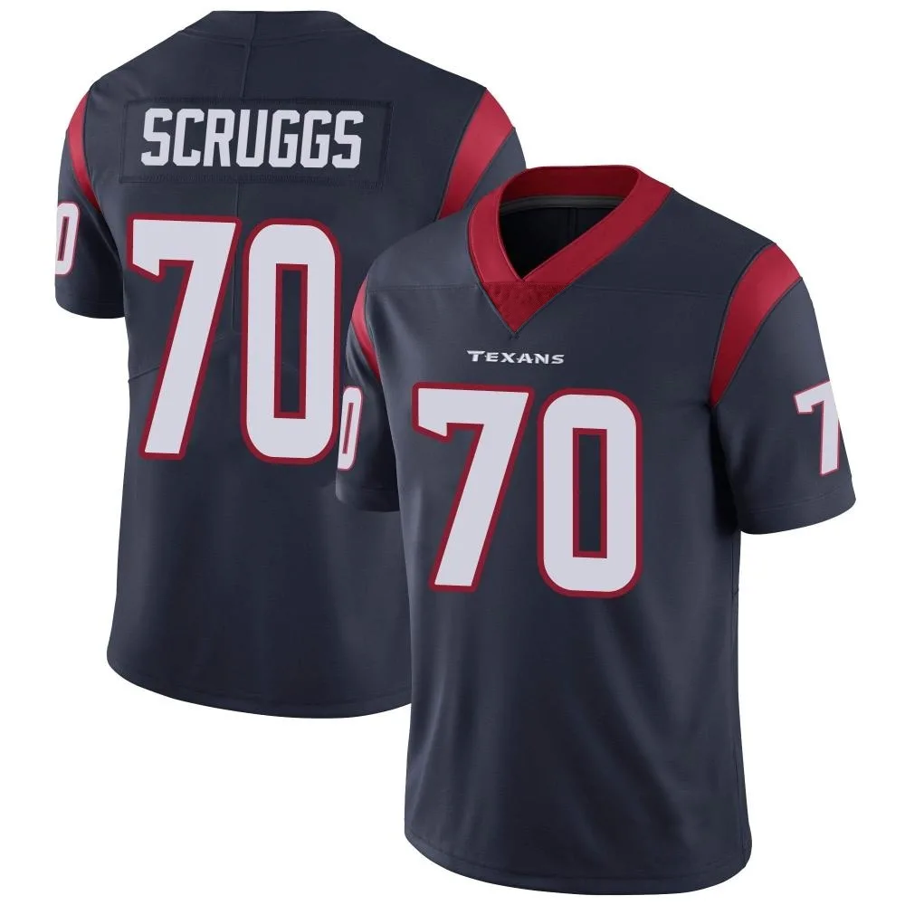 Men's Houston Texans Juice Scruggs Nike Team Color Vapor Untouchable Limited Navy Blue Jersey Men's Houston Texans Juice Scruggs Nike Team Color Vapor Untouchable Limited Navy Blue Jersey