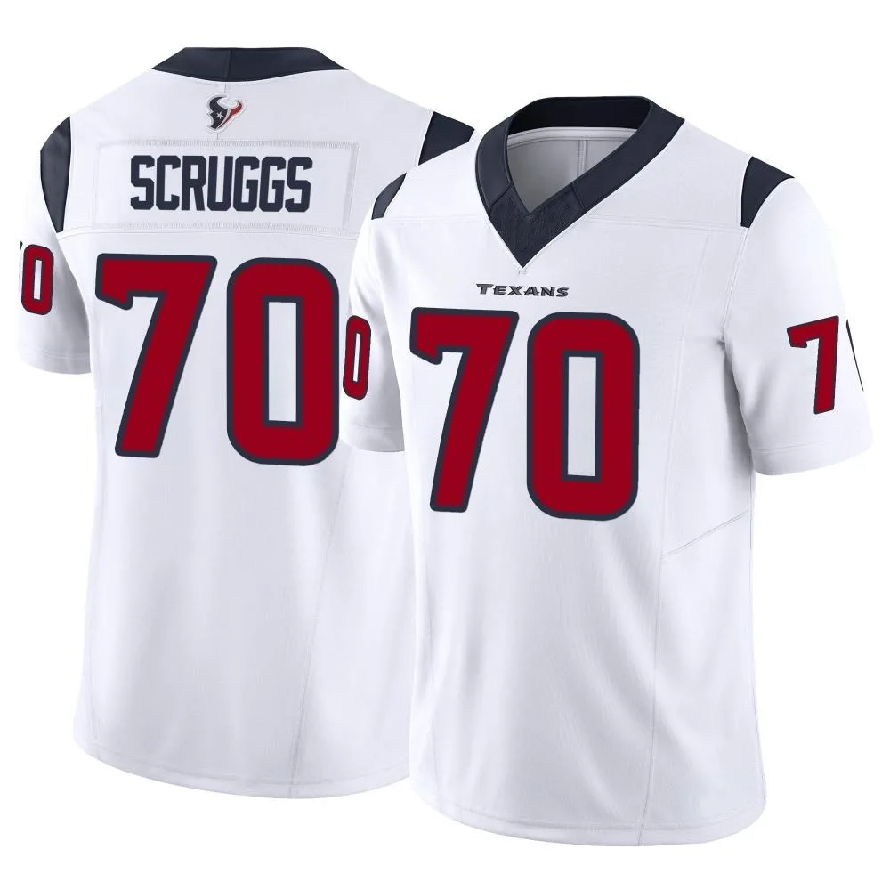 Men's Houston Texans Juice Scruggs Nike Vapor F.U.S.E. Limited White Jersey Men's Houston Texans Juice Scruggs Nike Vapor F.U.S.E. Limited White Jersey