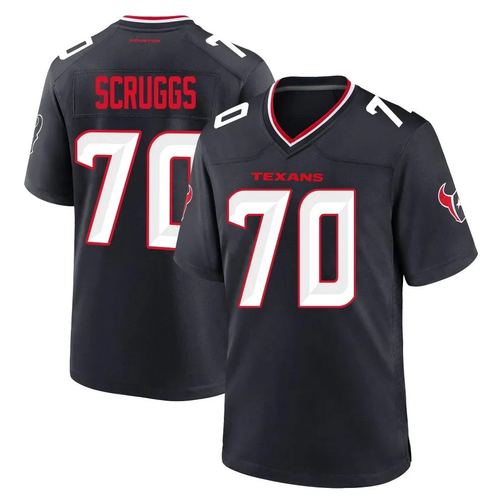 Youth Houston Texans Juice Scruggs Nike Team Game Navy Jersey Youth Houston Texans Juice Scruggs Nike Team Game Navy Jersey