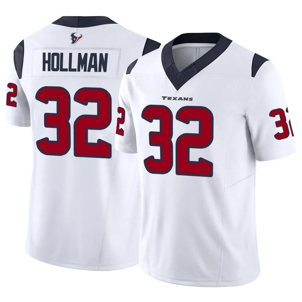 Men's Houston Texans Ka'dar Hollman Nike Vapor F.U.S.E. Limited White Jersey Men's Houston Texans Ka'dar Hollman Nike Vapor F.U.S.E. Limited White Jersey