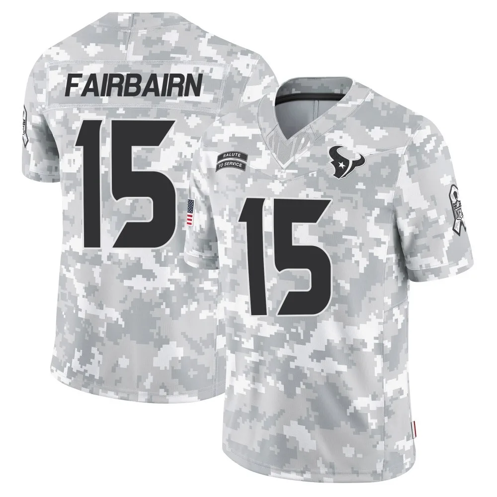 Men's Houston Texans Ka'imi Fairbairn Nike 2024 Salute to Service Limited Arctic Camo Jersey Men's Houston Texans Ka'imi Fairbairn Nike 2024 Salute to Service Limited Arctic Camo Jersey