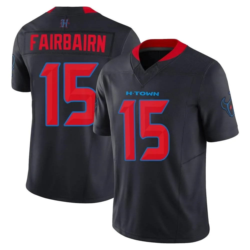 Men's Houston Texans Ka'imi Fairbairn Nike 2nd Alternate Vapor F.U.S.E. Limited Navy Jersey Men's Houston Texans Ka'imi Fairbairn Nike 2nd Alternate Vapor F.U.S.E. Limited Navy Jersey