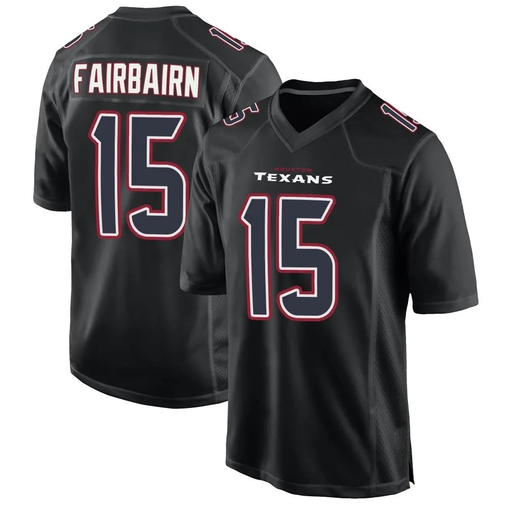 Men's Houston Texans Ka'imi Fairbairn Nike Fashion Game Black Jersey Men's Houston Texans Ka'imi Fairbairn Nike Fashion Game Black Jersey