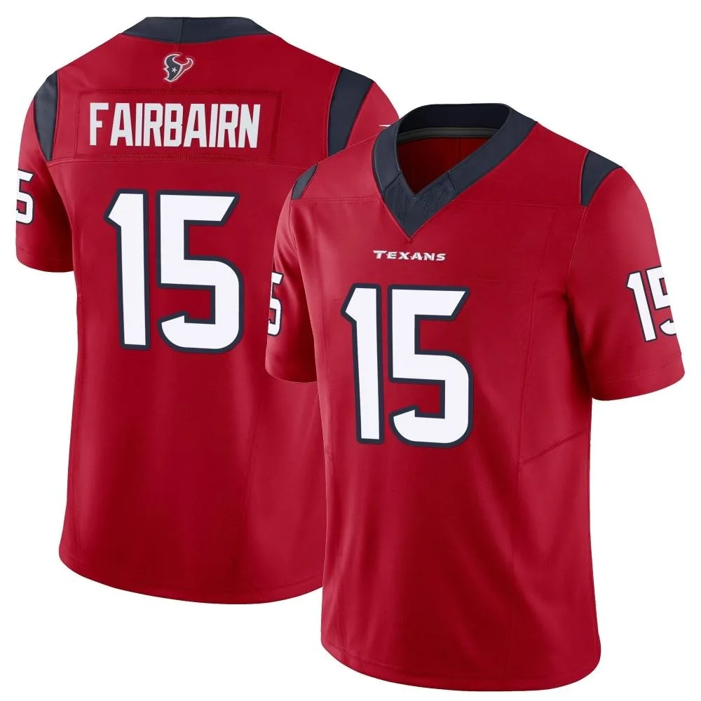 Men's Houston Texans Ka'imi Fairbairn Nike Vapor F.U.S.E. Limited Red Jersey Men's Houston Texans Ka'imi Fairbairn Nike Vapor F.U.S.E. Limited Red Jersey