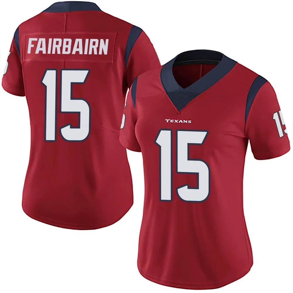 Women's Houston Texans Ka'imi Fairbairn Nike Alternate Vapor Untouchable Limited Red Jersey Women's Houston Texans Ka'imi Fairbairn Nike Alternate Vapor Untouchable Limited Red Jersey