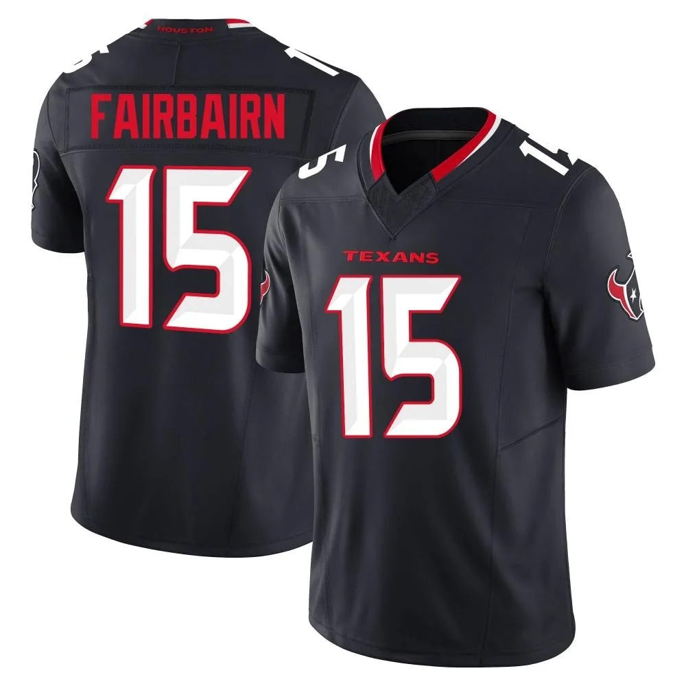 Youth Houston Texans Ka'imi Fairbairn Nike Alternate Vapor F.U.S.E. Limited Navy Jersey Youth Houston Texans Ka'imi Fairbairn Nike Alternate Vapor F.U.S.E. Limited Navy Jersey