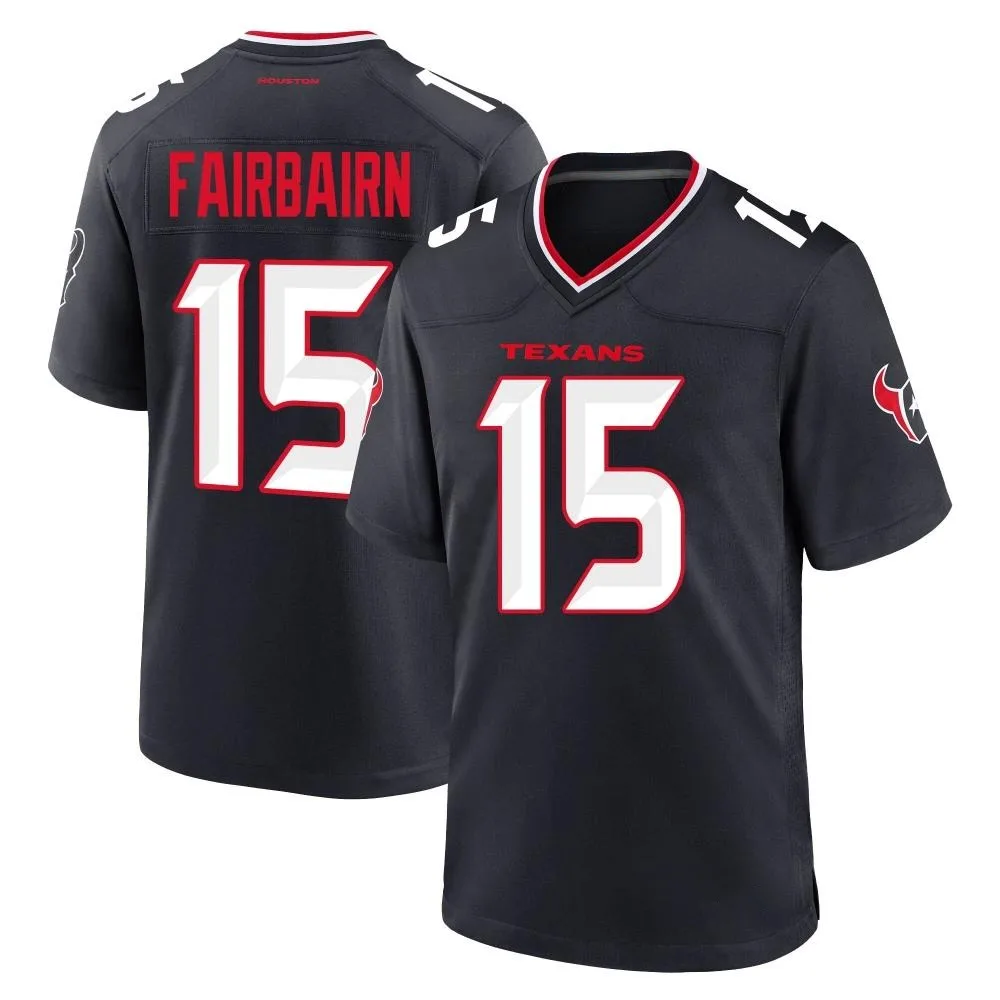 Youth Houston Texans Ka'imi Fairbairn Nike Team Game Navy Jersey Youth Houston Texans Ka'imi Fairbairn Nike Team Game Navy Jersey