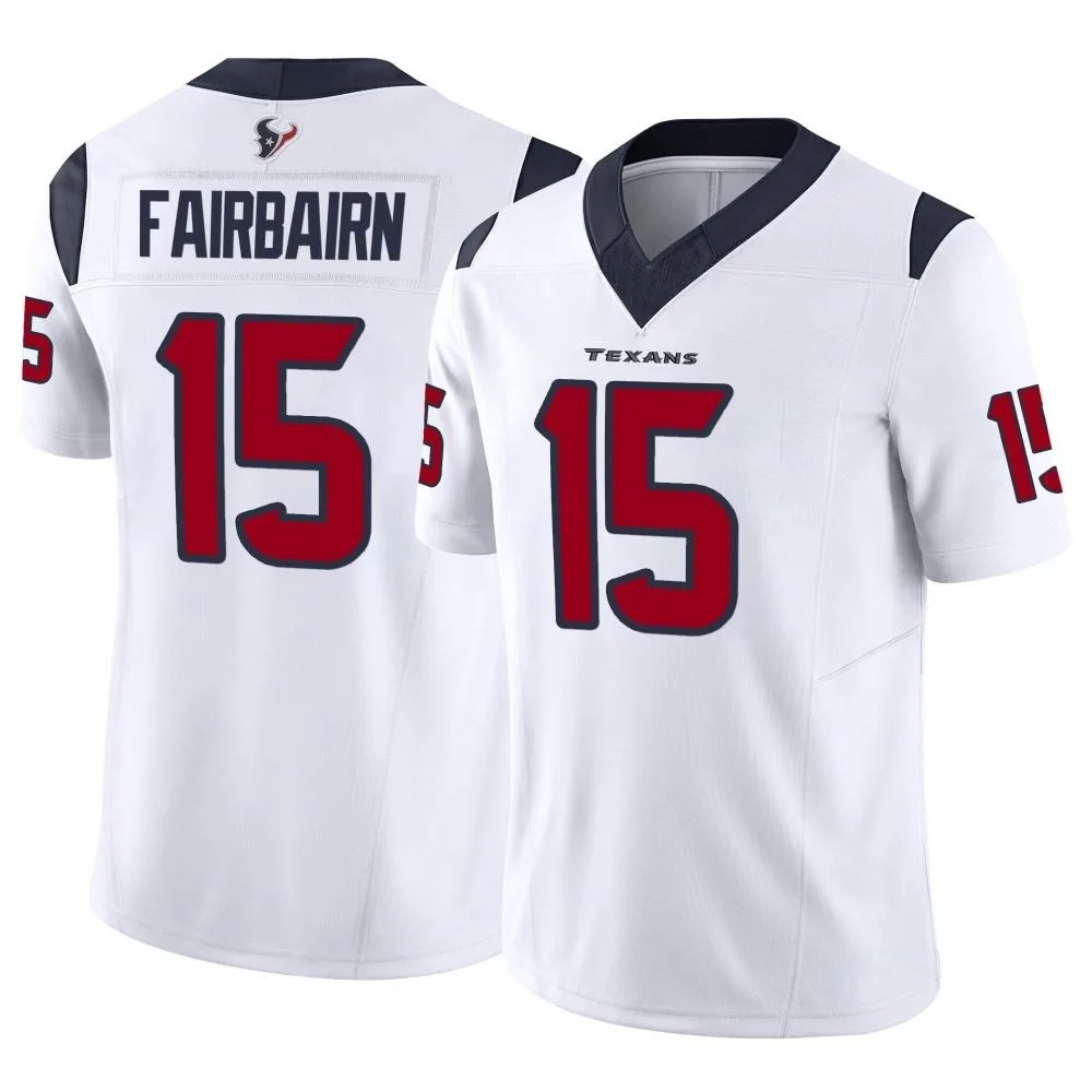Youth Houston Texans Ka'imi Fairbairn Nike Vapor F.U.S.E. Limited White Jersey Youth Houston Texans Ka'imi Fairbairn Nike Vapor F.U.S.E. Limited White Jersey