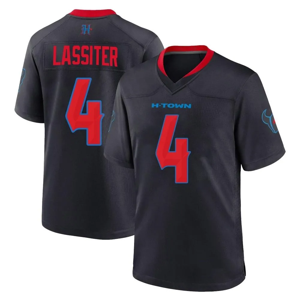 Youth Houston Texans Kamari Lassiter Nike 2nd Alternate Game Navy Jersey Youth Houston Texans Kamari Lassiter Nike 2nd Alternate Game Navy Jersey