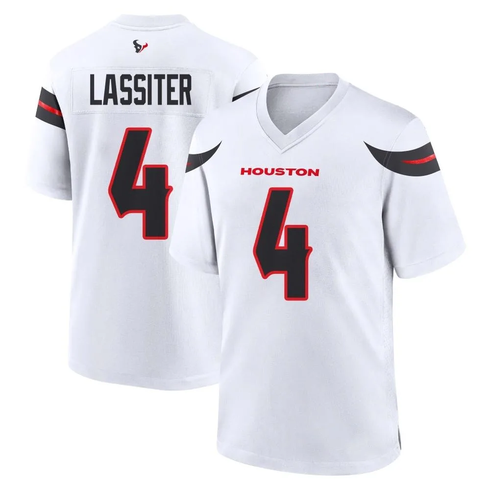 Youth Houston Texans Kamari Lassiter Nike Game White Jersey Youth Houston Texans Kamari Lassiter Nike Game White Jersey