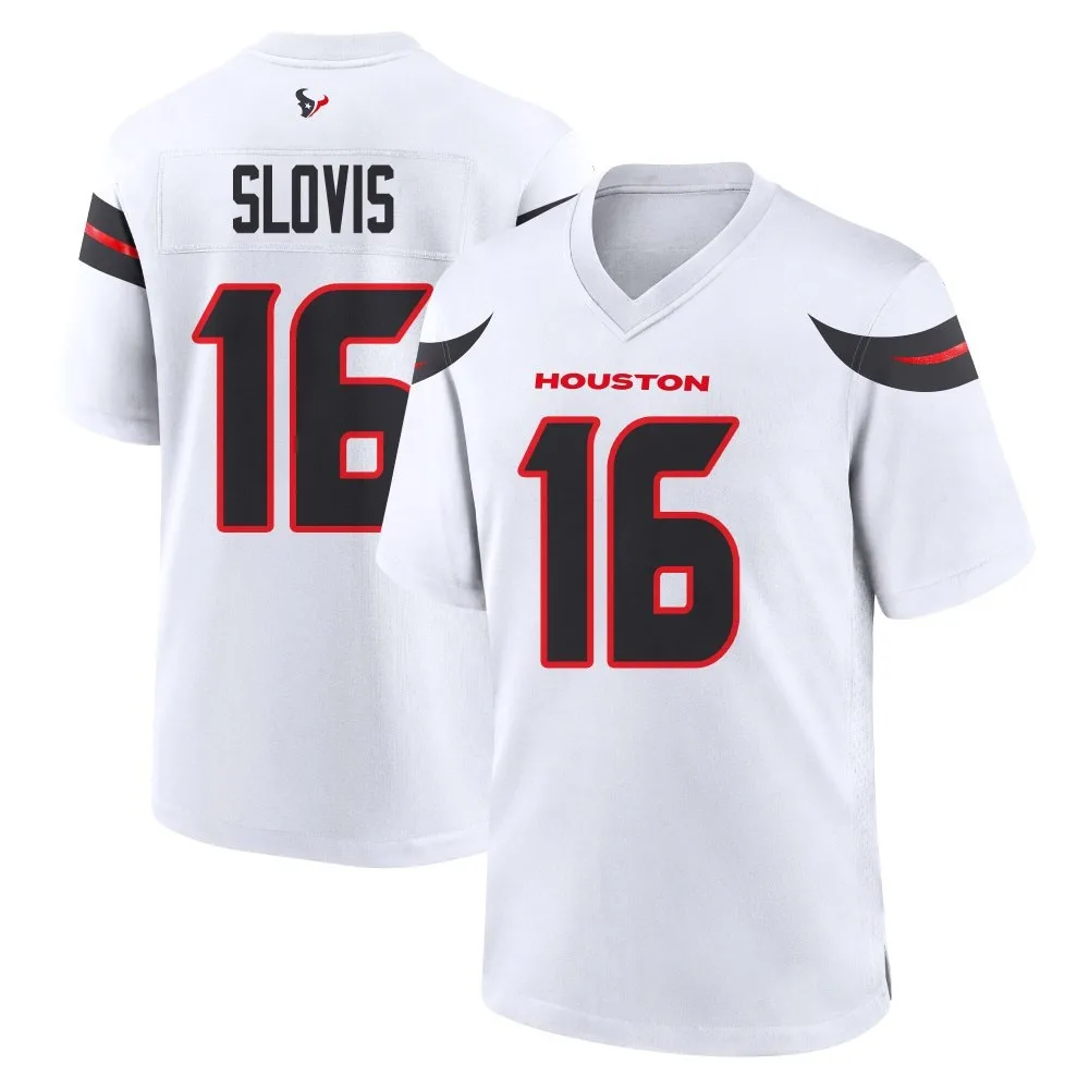Men's Houston Texans Kedon Slovis Nike Game White Jersey Men's Houston Texans Kedon Slovis Nike Game White Jersey