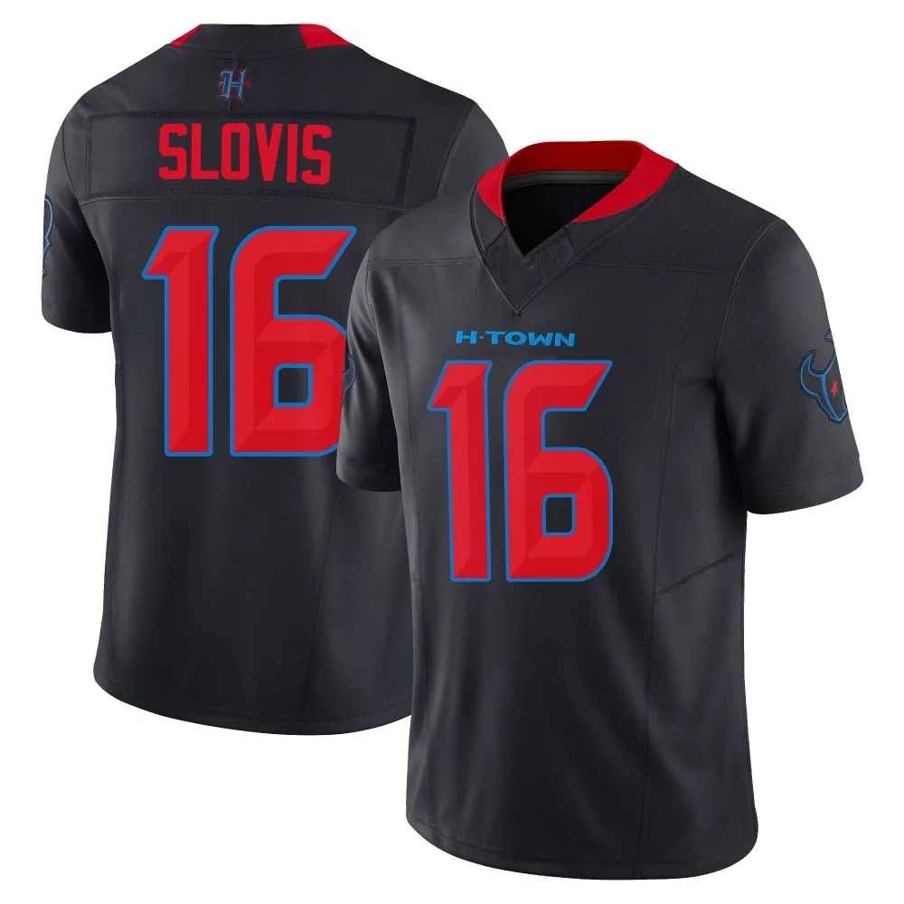 Youth Houston Texans Kedon Slovis Nike 2nd Alternate Vapor F.U.S.E. Limited Navy Jersey Youth Houston Texans Kedon Slovis Nike 2nd Alternate Vapor F.U.S.E. Limited Navy Jersey