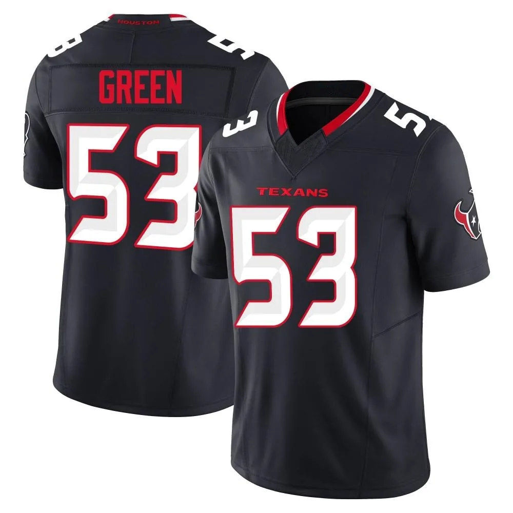 Men's Houston Texans Kendrick Green Nike Alternate Vapor F.U.S.E. Limited Navy Jersey Men's Houston Texans Kendrick Green Nike Alternate Vapor F.U.S.E. Limited Navy Jersey