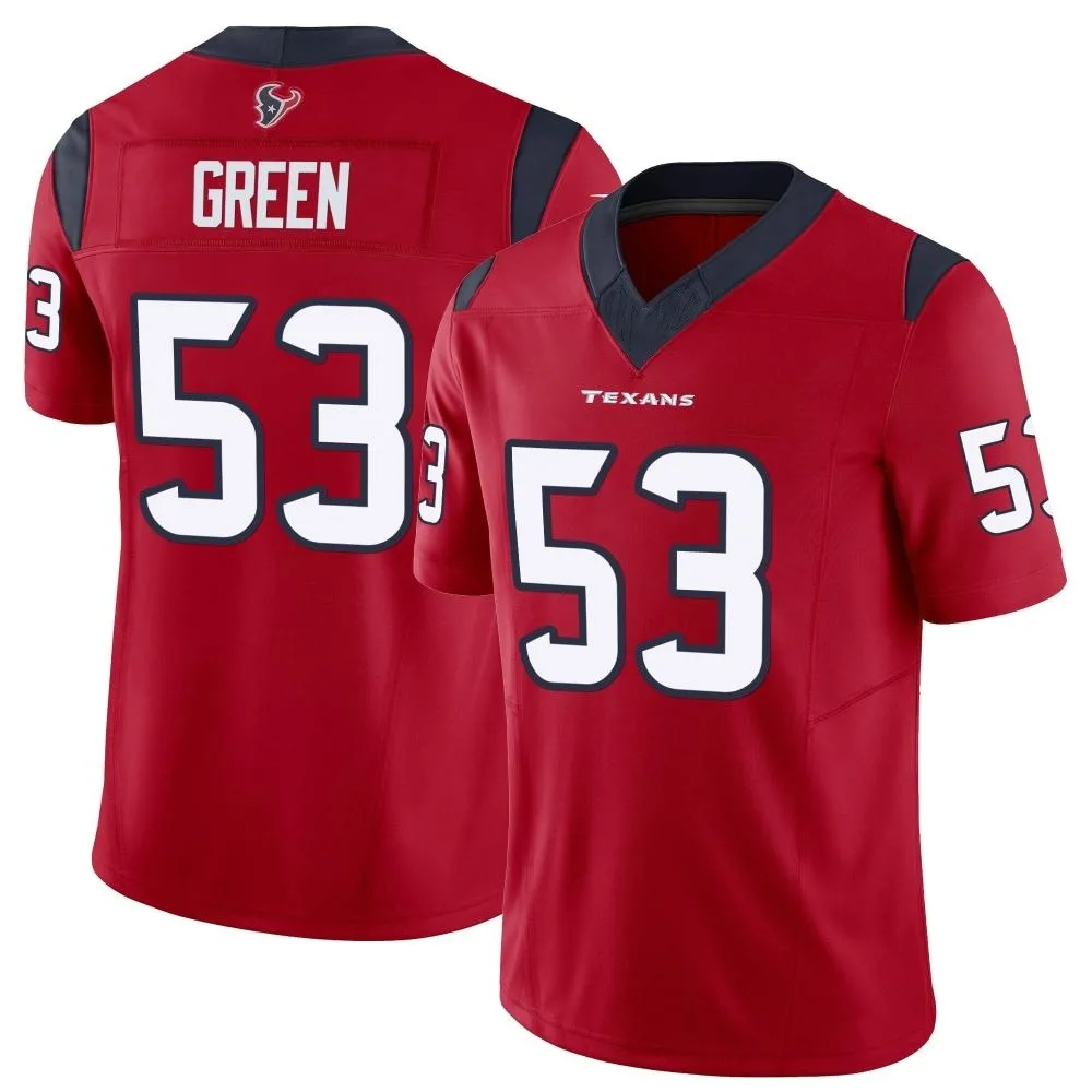 Men's Houston Texans Kendrick Green Nike Vapor F.U.S.E. Limited Red Jersey Men's Houston Texans Kendrick Green Nike Vapor F.U.S.E. Limited Red Jersey