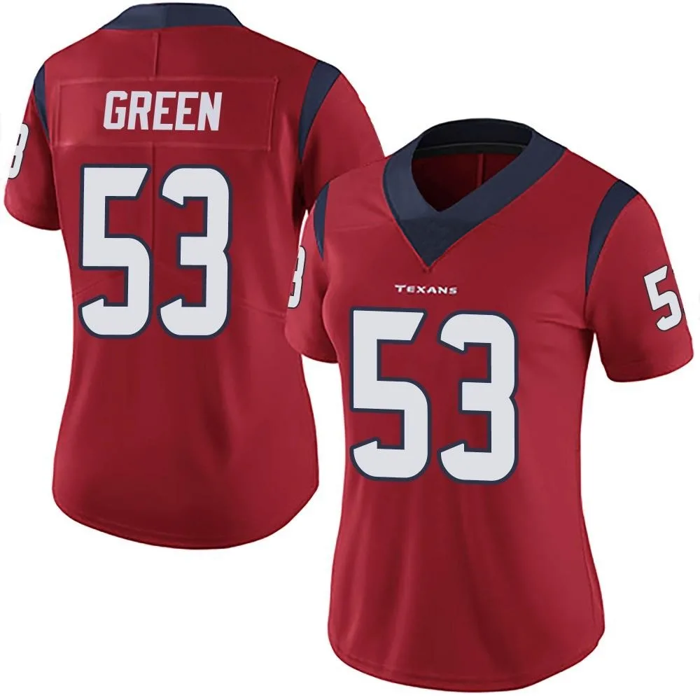 Women's Houston Texans Kendrick Green Nike Alternate Vapor Untouchable Limited Red Jersey Women's Houston Texans Kendrick Green Nike Alternate Vapor Untouchable Limited Red Jersey