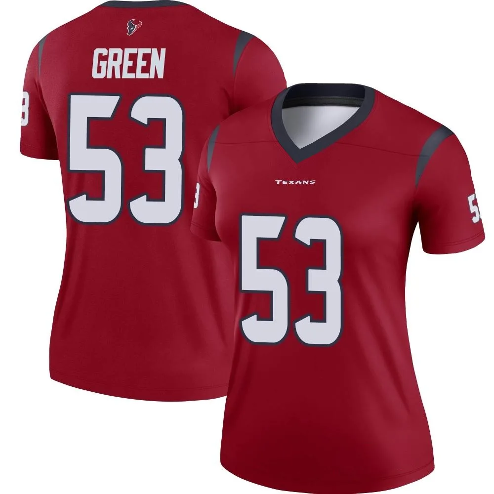 Women's Houston Texans Kendrick Green Nike Legend Red Jersey Women's Houston Texans Kendrick Green Nike Legend Red Jersey