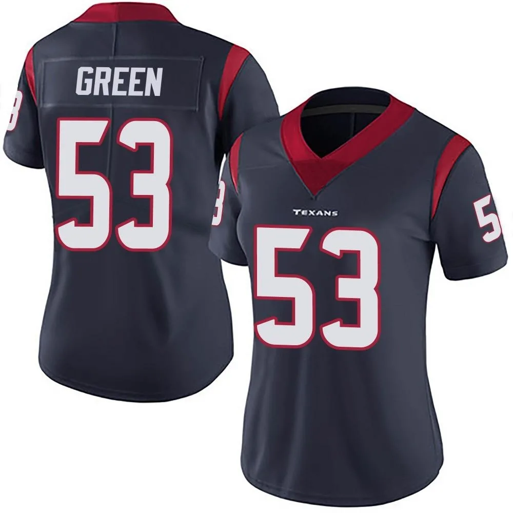Women's Houston Texans Kendrick Green Nike Team Color Vapor Untouchable Limited Navy Blue Jersey Women's Houston Texans Kendrick Green Nike Team Color Vapor Untouchable Limited Navy Blue Jersey