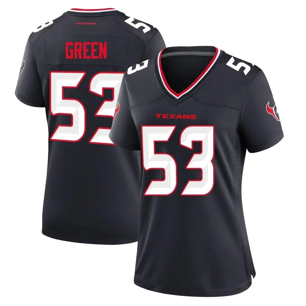 Women's Houston Texans Kendrick Green Nike Team Game Navy Jersey Women's Houston Texans Kendrick Green Nike Team Game Navy Jersey