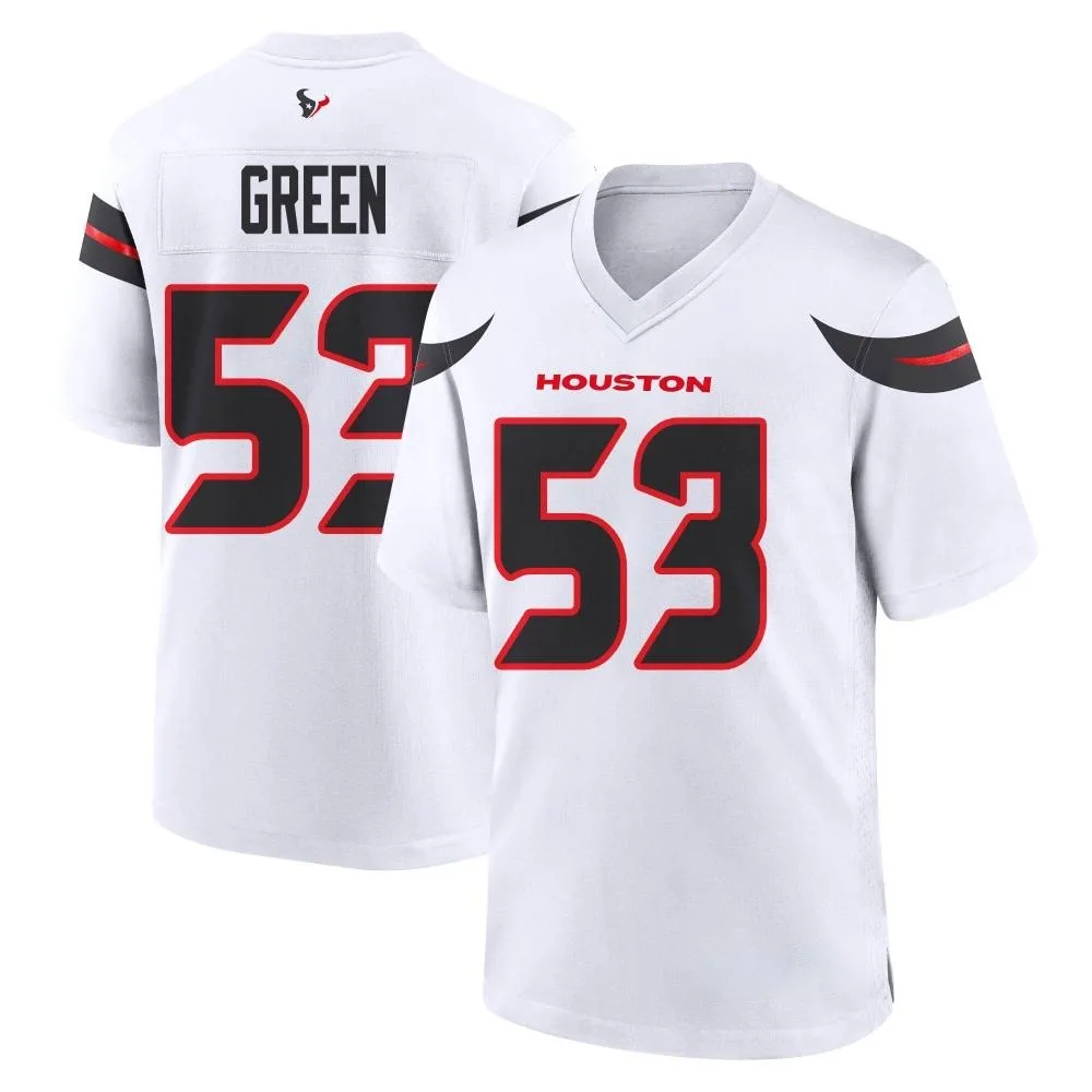 Youth Houston Texans Kendrick Green Nike Game White Jersey Youth Houston Texans Kendrick Green Nike Game White Jersey