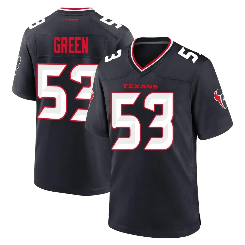 Youth Houston Texans Kendrick Green Nike Team Game Navy Jersey Youth Houston Texans Kendrick Green Nike Team Game Navy Jersey