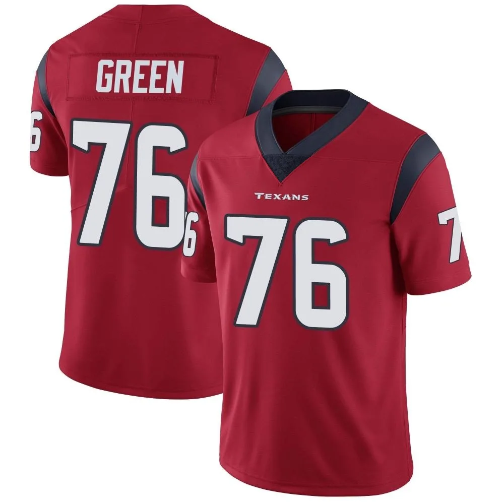 Men's Houston Texans Kenyon Green Nike Alternate Vapor Untouchable Limited Red Jersey Men's Houston Texans Kenyon Green Nike Alternate Vapor Untouchable Limited Red Jersey