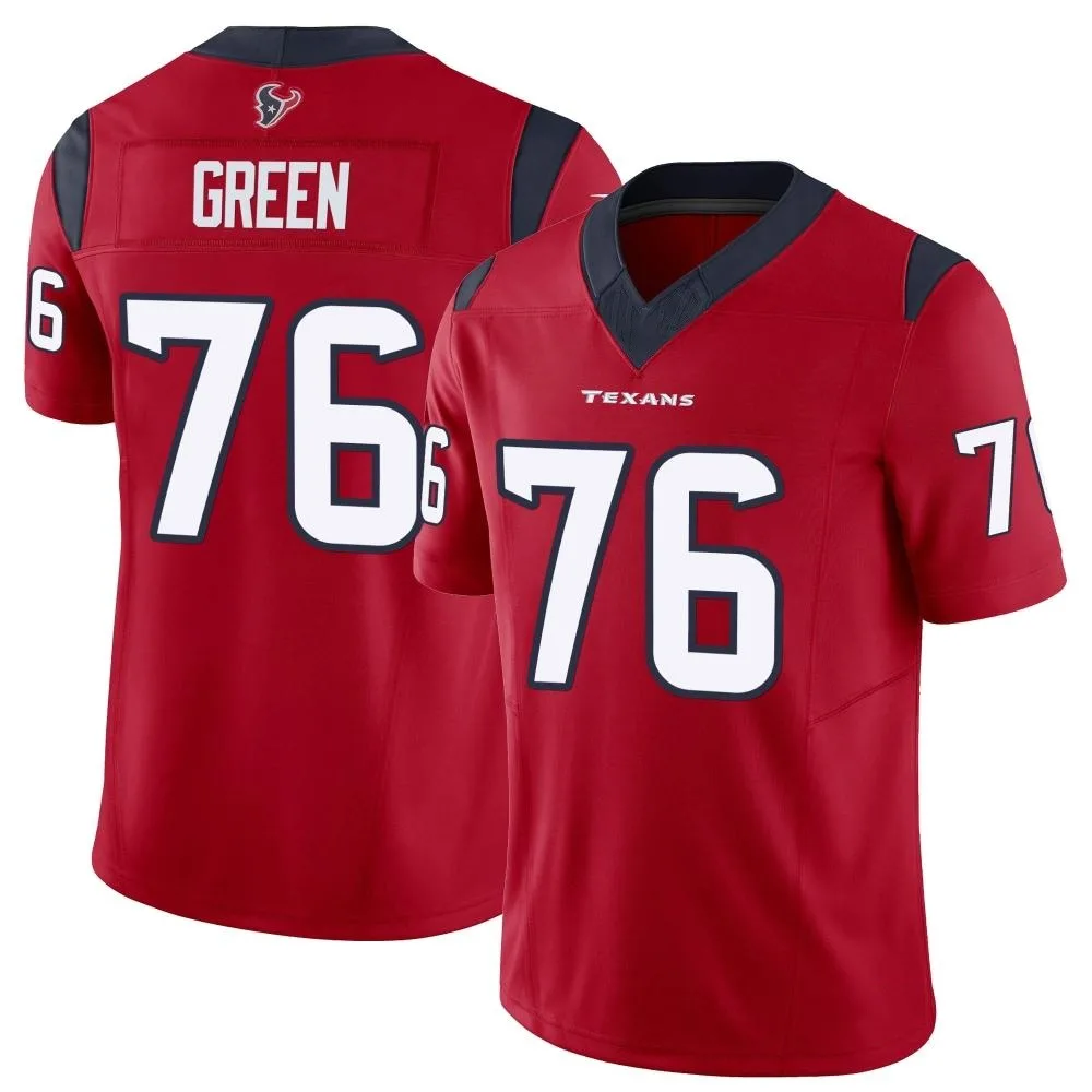 Men's Houston Texans Kenyon Green Nike Vapor F.U.S.E. Limited Red Jersey Men's Houston Texans Kenyon Green Nike Vapor F.U.S.E. Limited Red Jersey