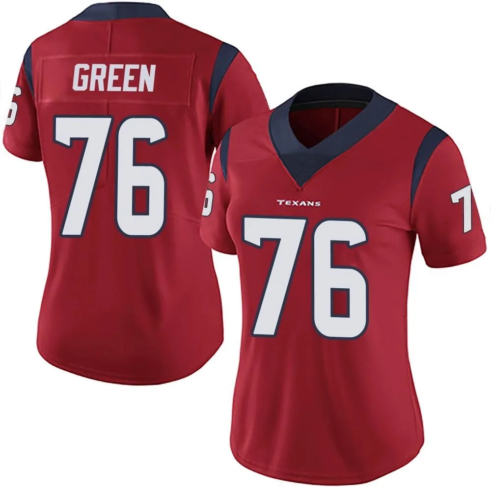Women's Houston Texans Kenyon Green Nike Alternate Vapor Untouchable Limited Red Jersey Women's Houston Texans Kenyon Green Nike Alternate Vapor Untouchable Limited Red Jersey