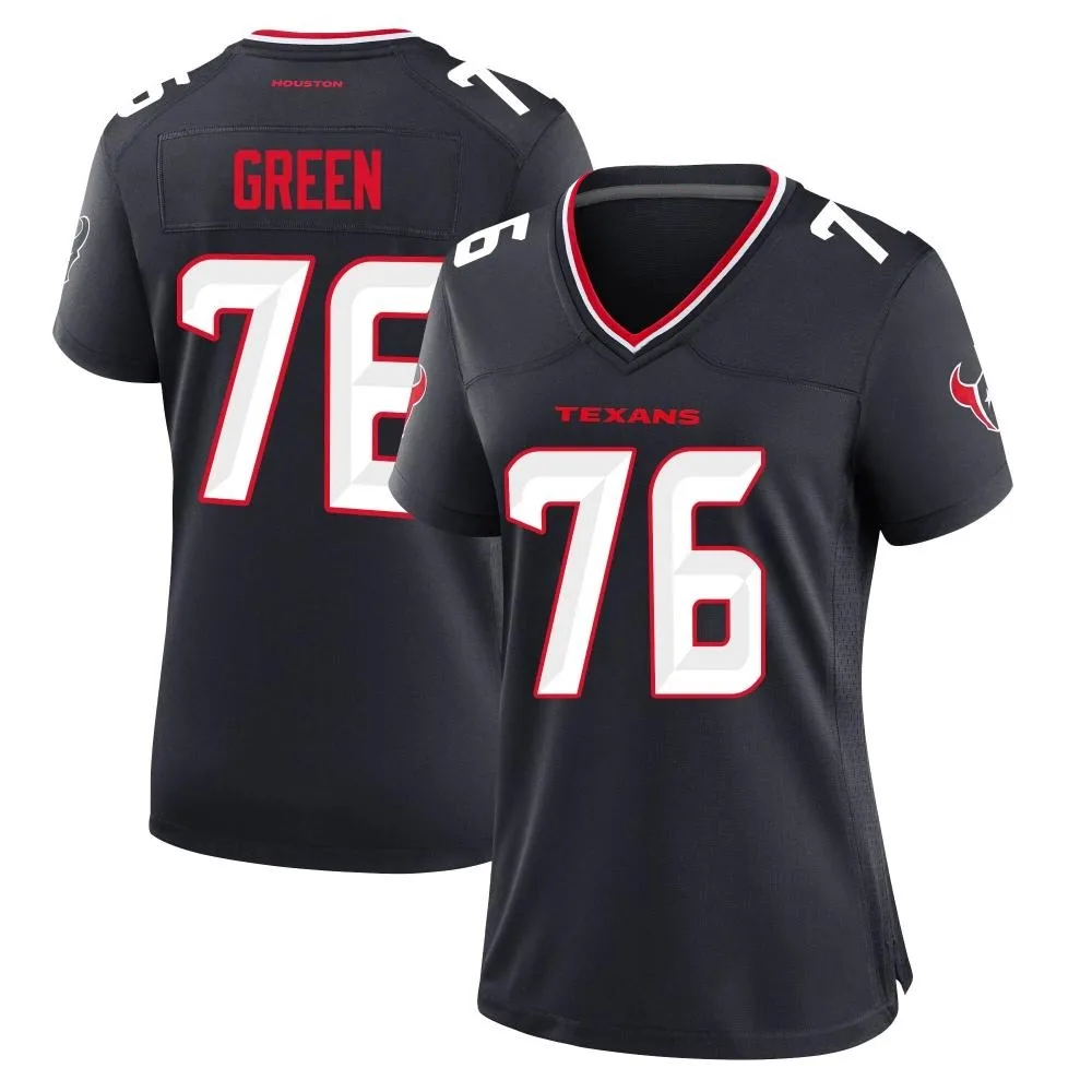 Women's Houston Texans Kenyon Green Nike Team Game Navy Jersey Women's Houston Texans Kenyon Green Nike Team Game Navy Jersey