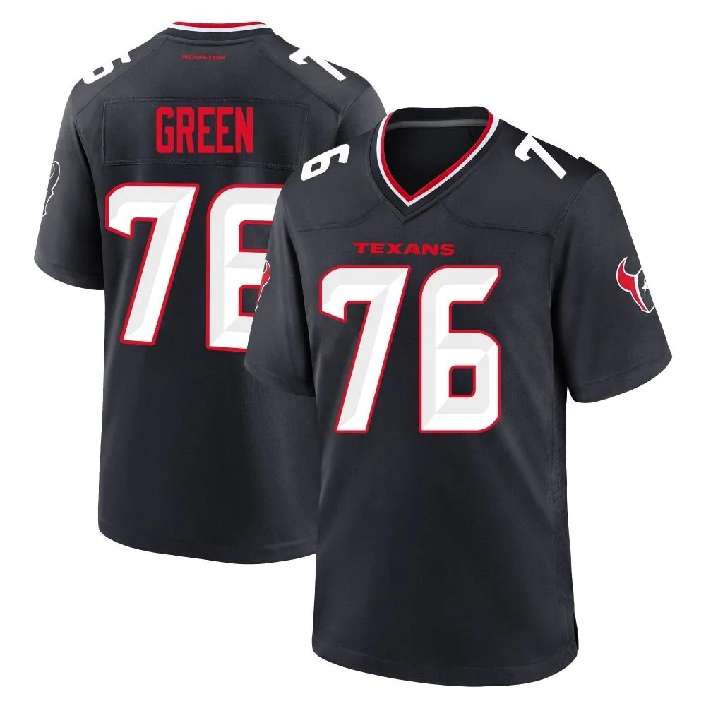 Youth Houston Texans Kenyon Green Nike Team Game Navy Jersey Youth Houston Texans Kenyon Green Nike Team Game Navy Jersey