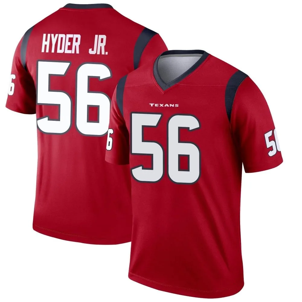 Men's Houston Texans Kerry Hyder Jr. Nike Legend Red Jersey Men's Houston Texans Kerry Hyder Jr. Nike Legend Red Jersey
