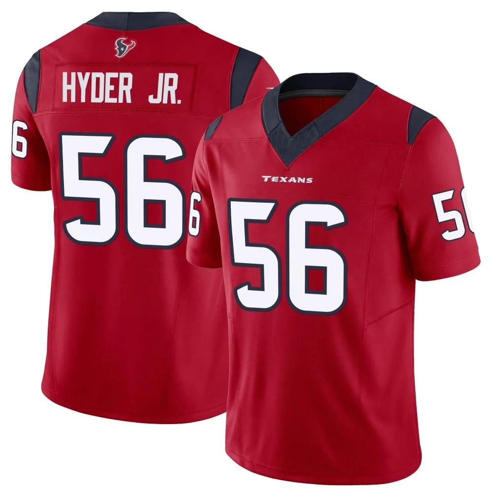 Men's Houston Texans Kerry Hyder Jr. Nike Vapor F.U.S.E. Limited Red Jersey Men's Houston Texans Kerry Hyder Jr. Nike Vapor F.U.S.E. Limited Red Jersey