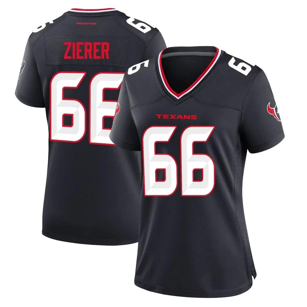 Women's Houston Texans Kilian Zierer Nike Team Game Navy Jersey Women's Houston Texans Kilian Zierer Nike Team Game Navy Jersey