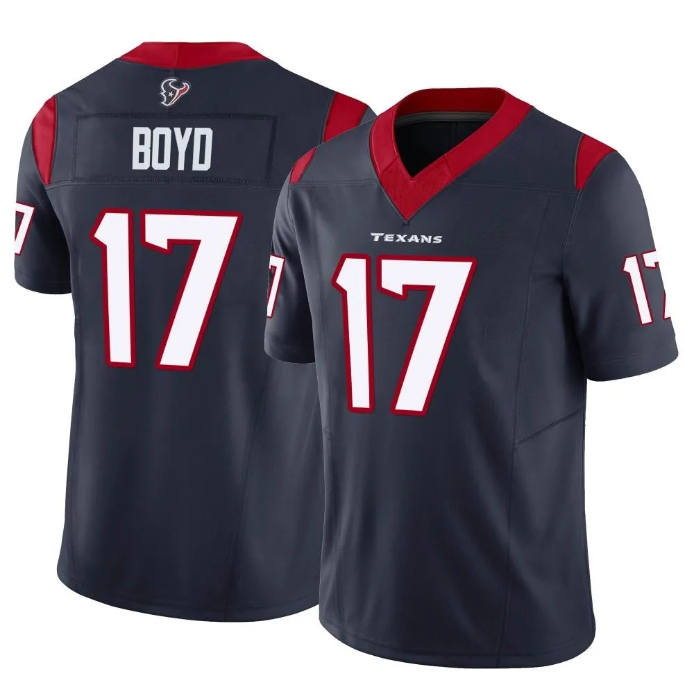 Men's Houston Texans Kris Boyd Nike Vapor F.U.S.E. Limited Navy Jersey Men's Houston Texans Kris Boyd Nike Vapor F.U.S.E. Limited Navy Jersey