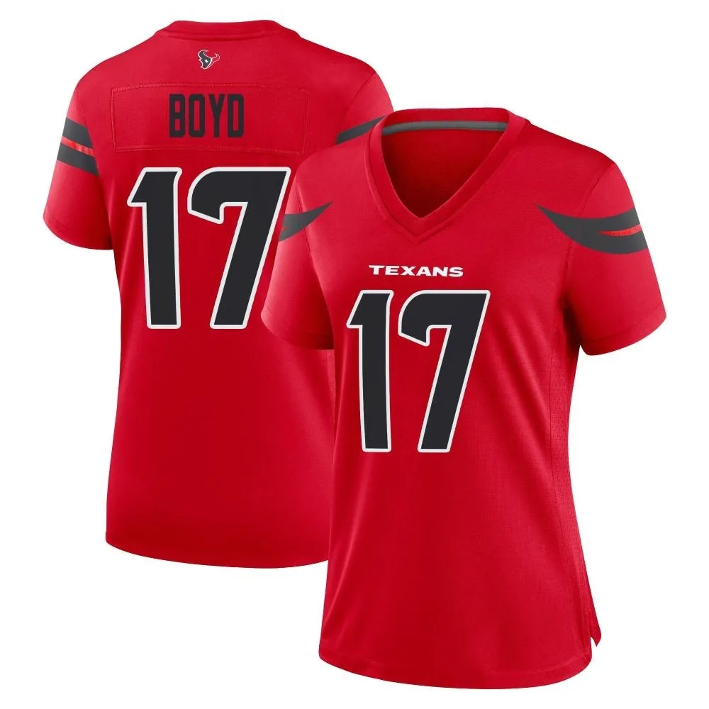 Women's Houston Texans Kris Boyd Nike Alternate Game Red Jersey Women's Houston Texans Kris Boyd Nike Alternate Game Red Jersey
