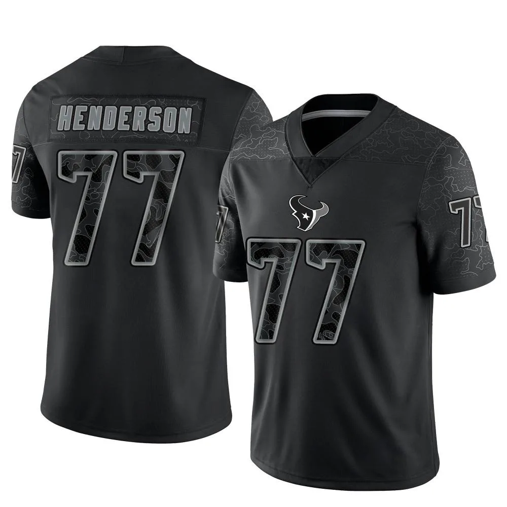 Men's Houston Texans Ladarius Henderson Nike Reflective Limited Black Jersey Men's Houston Texans Ladarius Henderson Nike Reflective Limited Black Jersey